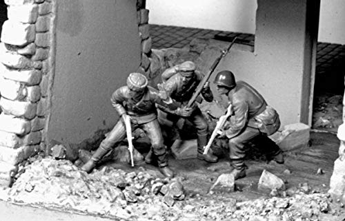 Figuras Soldados Alemanes y Marines Soviéticos 1:35 miniatura 5