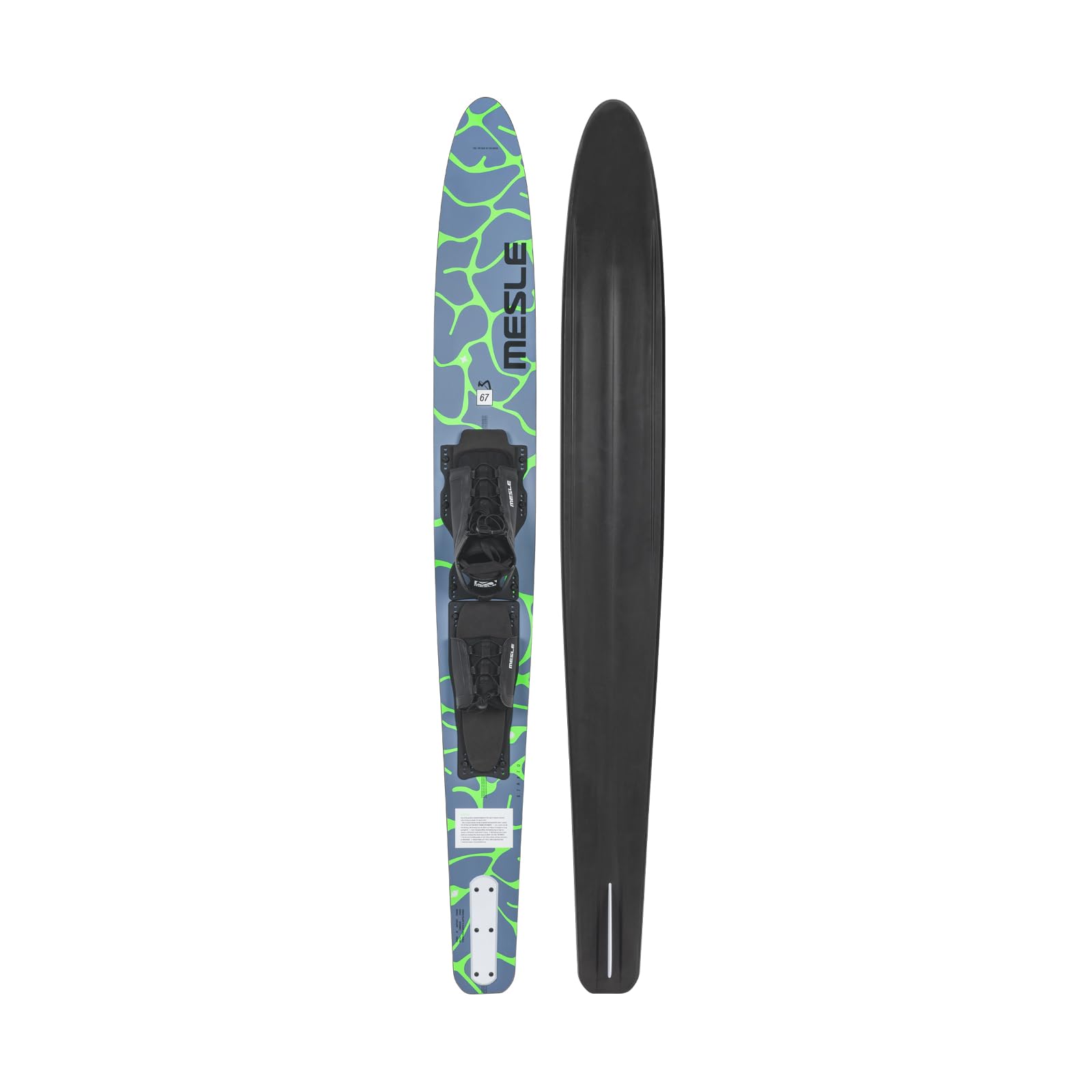 Mesle Mono Wasser-Ski Strato Pro 170 cm mit B6 Boot-Bindung, Slalom Mono-Ski