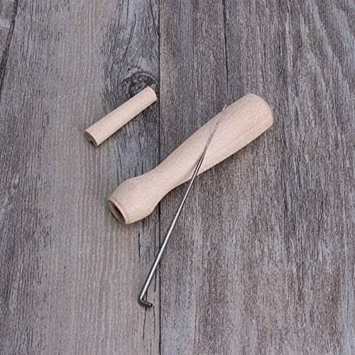 Felting Needle Wooden Handle Holder DIY Tool for Creativ Craft