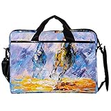 Laptoptasche aus Segeltuch ist leicht. Bequeme Griffe für bequemes und stilvolles Tragen.