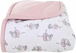 Edredom de Berço Malha Fio Penteado 100% Algodão (Bailarina)