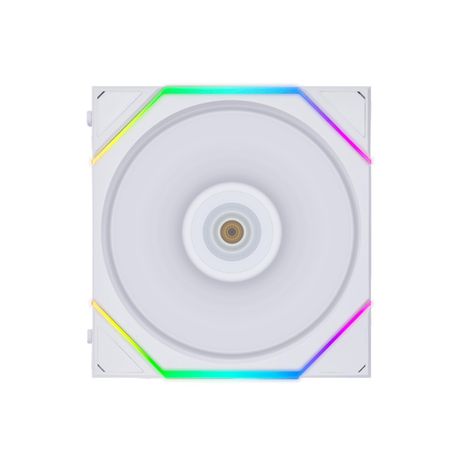 Lian Li UNI Fan TL 120 - Performance-Oriented Fan with Daisy-Chain Style - LCP Fan Blade - Lighting Customizability - 26 LEDs - White - Single Pack - Without Controller