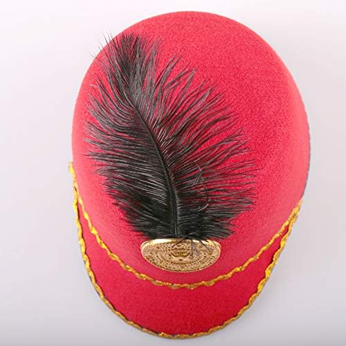 Crazy Night Marching Band Hat, Red Band Major Hat With