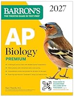 AP Biology Premium, 2027: Prep Book with 6 Practice Tests + Comprehensive Review + Online Practice (Barron's AP Prep) B0FWZXVYJB Book Cover