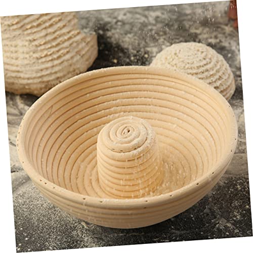 STOBAZA 1Pc Cesta De Pão Cestas De Vime Para Armazenamento De Ferramentas De Madeira Trança Acessóri