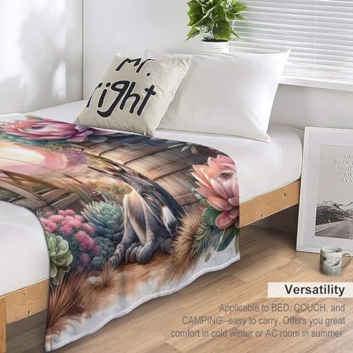 Couverture en flanelle pour lit et soirées cocooning sur le sofa - 7