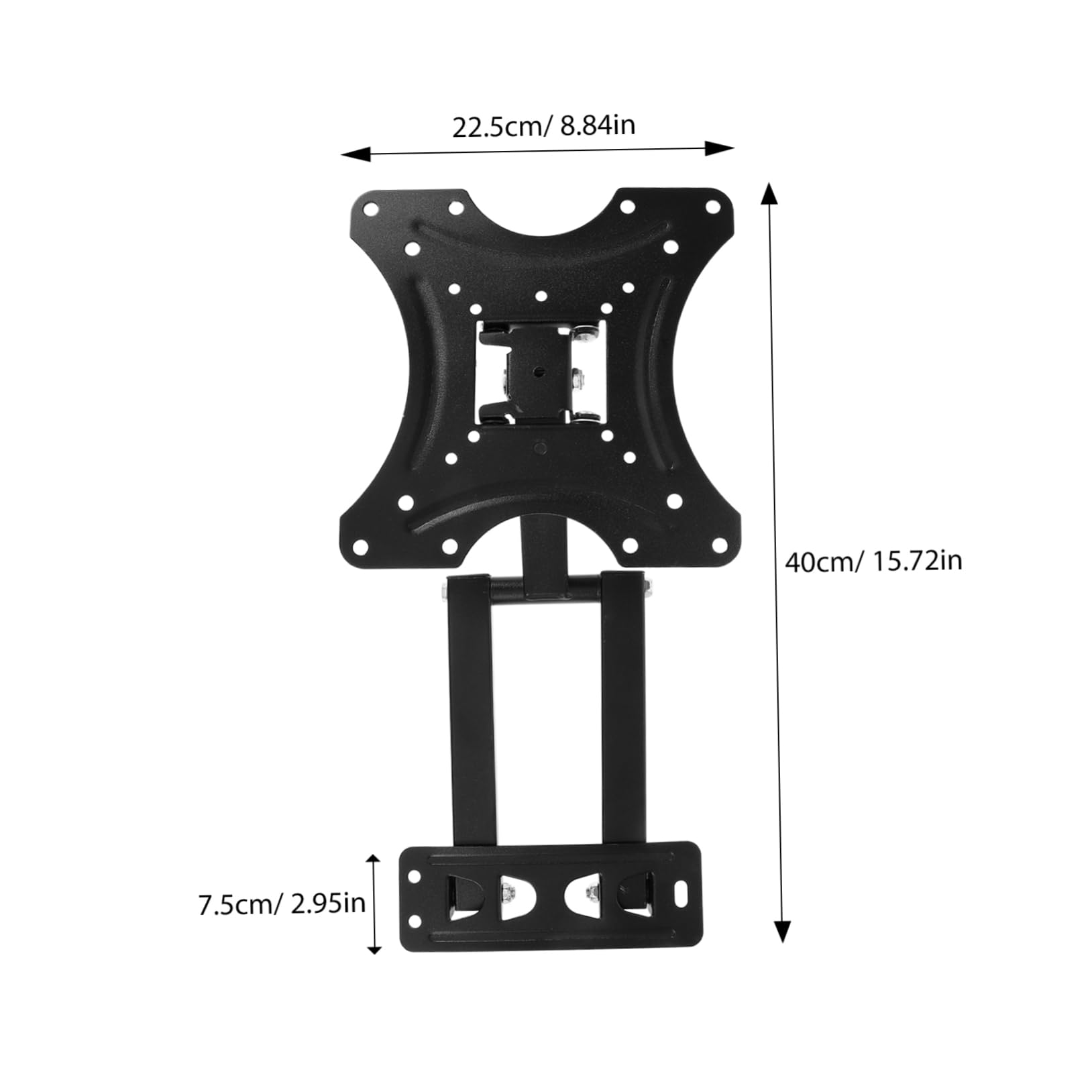 ULTECHNOVO Soporte de Pared para TV 17-42 Pulgadas, Metal Negro