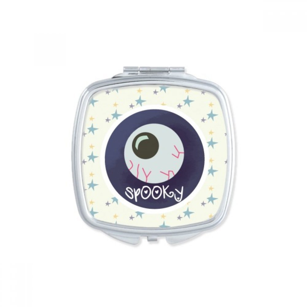 Miroir de poche Halloween compact : finis les maquillages ratés en déplacement avec ce miroir