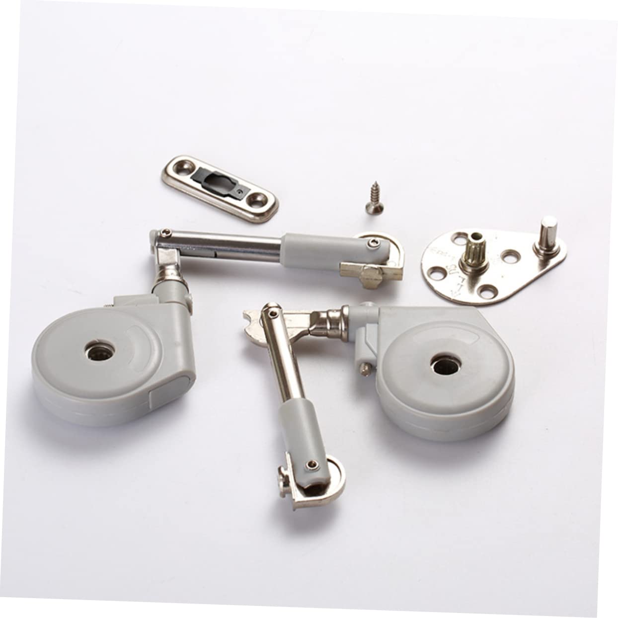 HAWILLOSCH Sturdy Metal Hydraulic Support Rod Gas Strut for Cabinet Doors Drop Down No Oil Leak 90° Angle