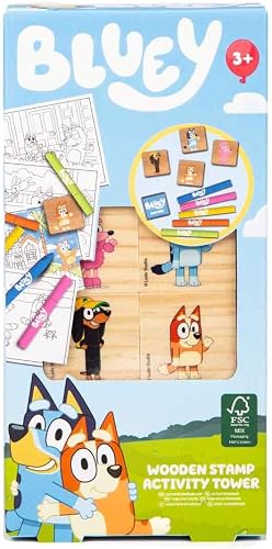 Bluey Wooden Stamps Activity Set