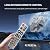 RIVIERA Simple Big Button Universal Remote for Old LG Samsung Sony Vizio Sharp Toshiba JVC Sanyo Zenith Panasonic Philips Hitachi RCA Hisense TCL More Brand Easy Use for Seniors No Voice Control