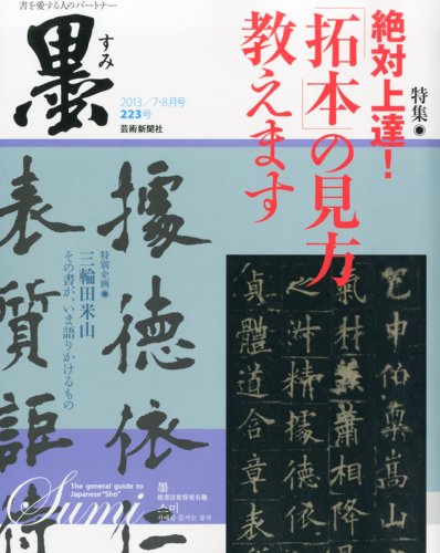 墨 2013年 08月号 [雑誌]