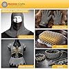 Mandala Crafts 1000pcs 15mm Chainmail Jump Rings Kit - Open Gold Tone Anodized Aluminum Rings for Jewelry Making, Chain Mail Scale, Maille Armor, DIY Chainmaille Crafts #4
