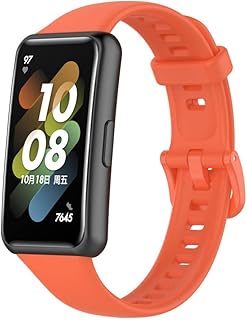 Pulseiras de relógio de TPU compatíveis com Honor Band 7 Huawei Band 7 – Pulseiras de relógio de liberação rápida e macias à prova d'água para homens e mulheres – para substituição de pulseiras de smartwatches