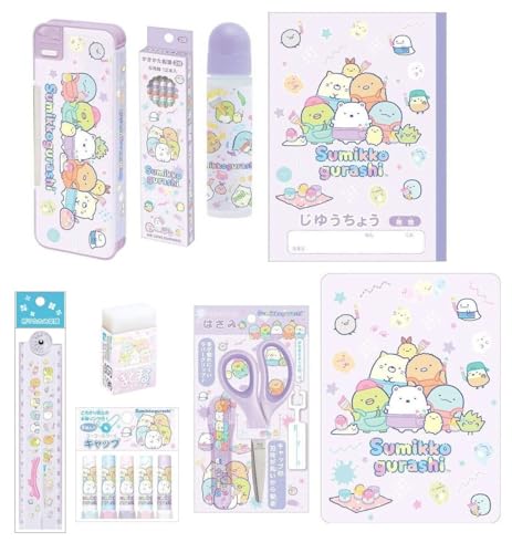 ポケモン　イーブイズ　文房具9点セット　筆箱2B鉛筆定規キャップ消しゴムのり ポケモン 文房具セット 女の子向け 筆箱2B鉛筆キャップ消しゴム