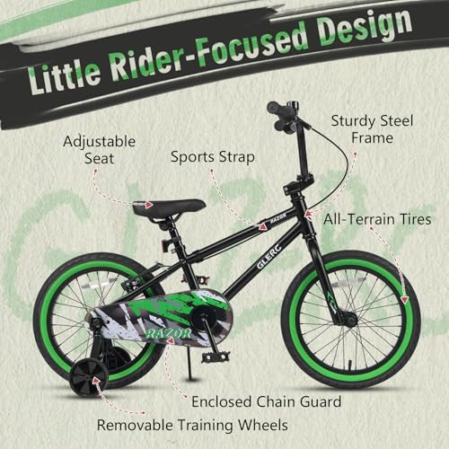 Glerc 16 Inch BMX Kids Bike