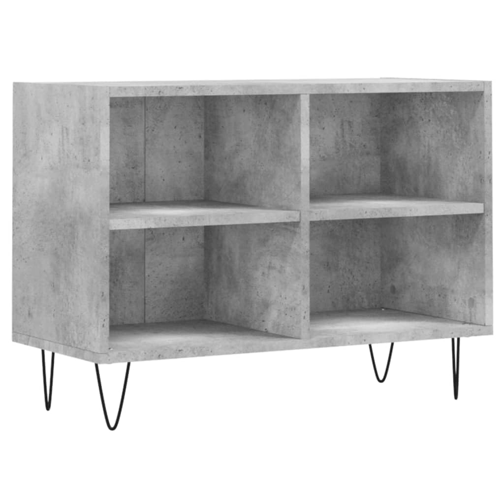 vidaXL TV Cabinet Smoked Oak Engineered Wood Brown 104x35x50 cm