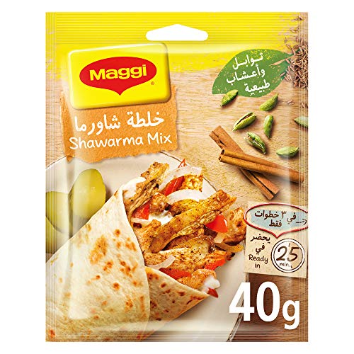 Maggi Shawarma Cooking Mix Sachet, 40 Gm