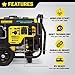 Champion Power Equipment 100573 4000-Watt DH Series Open Frame Inverter, Wireless Remote Start, 4000-Watt + Gas + Remote Start
