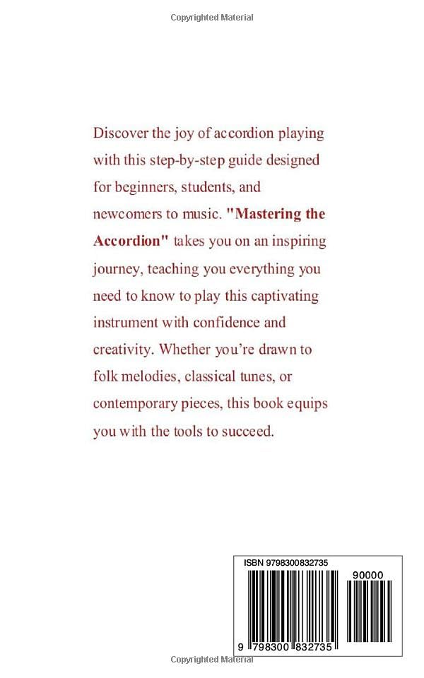 ACCORDION FOR BEGINNERS: A Step-By-Step Guide To Mastering The Accordion From Basics To Advanced Techniques. image 3
