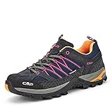 [page_title]-CMP 3Q54456 54UE Rigel Clima Protect Damen Wanderschuh Mesh und Veloursleder, Groesse 40, dunkelblau/beere