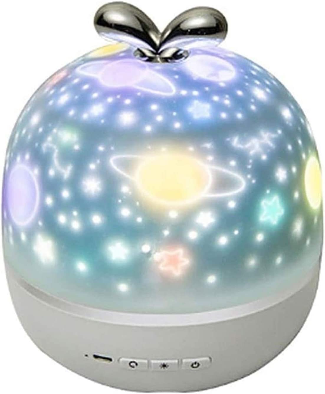 GeRRiT Luz de Noche de Estrella for niños, lámpara de proyección de luz Nocturna, lámpara de proyector Nueva de cumpleaños de mar de Estrella romántica for Dormitorio