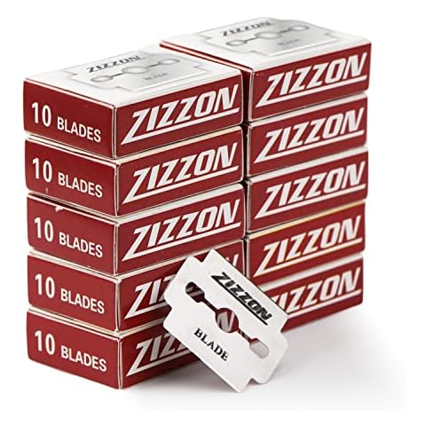 ZIZZON Callus Shaver Replacement Blades 100 Count Cover
