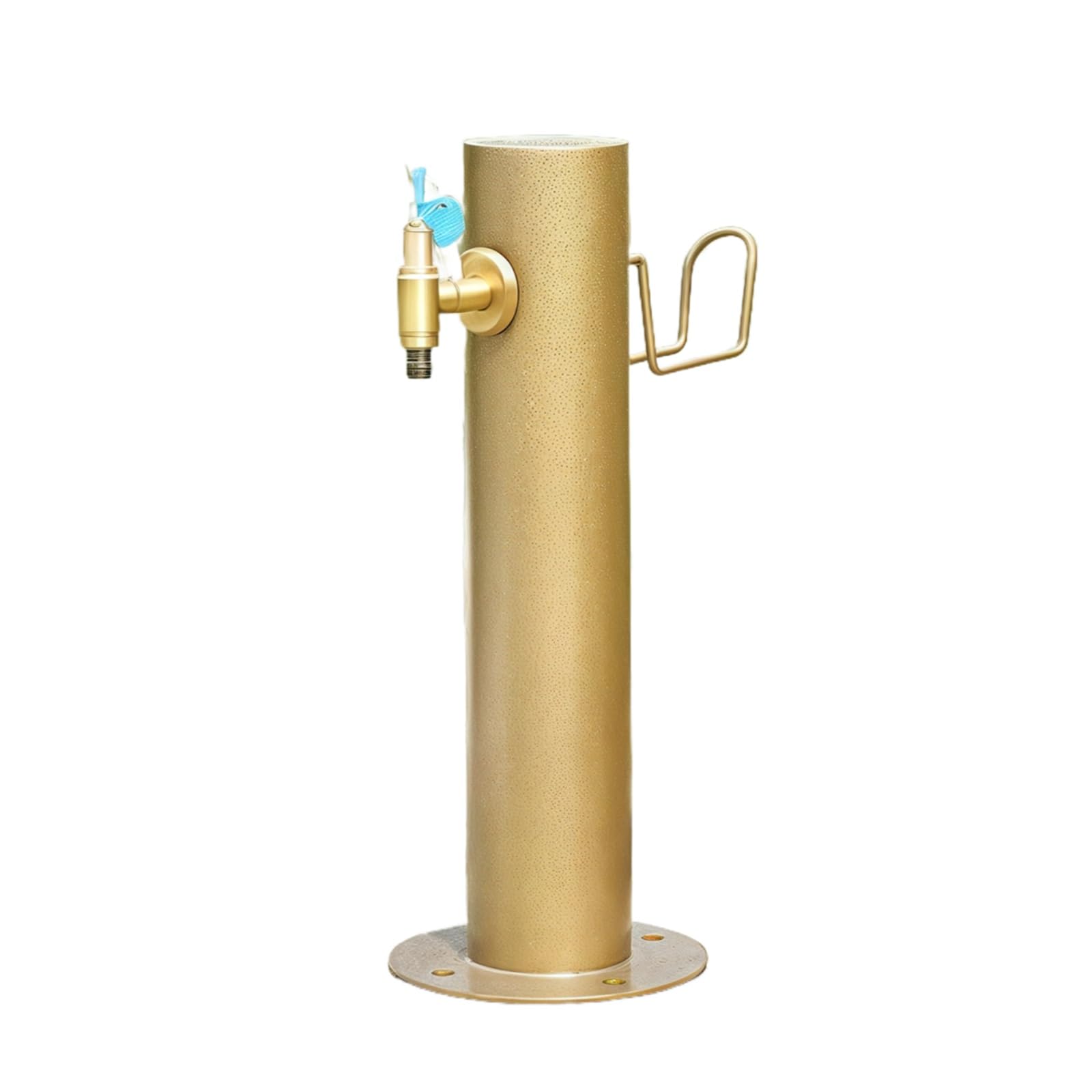 Columna de agua para jardín vertical, grifo de agua para exteriores resistente a las heladas, unidad de riego y lavado, boca de incendios duradera para jardines y patios(20.5x20.5x50cm)
