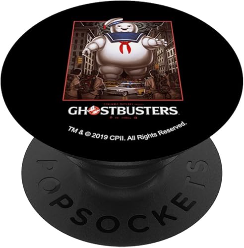 Póster Ghostbusters vs Stay Puft  PopSockets Grip y soporte para teléfonos y tabletas