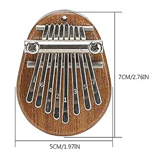 Pouce Piano 8 Touches Mini Kalimba, Cadeau Instrument de Musique Marimba Portable, Doigt en Bois Mbira avec Lanière… - Les Beatles, Paul McCartney, John Lennon, RIngo Starr, George Harrison Pouce Piano 8 Touches Mini Kalimba, Cadeau Instrument de Musique Marimba Portable, Doigt en Bois Mbira avec Lanière… – Image 6