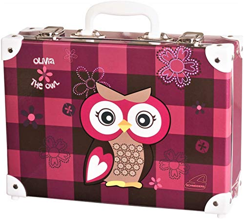 Preisvergleich Produktbild Olivia The OWL - Eule - Spielzeugkoffer Spielkoffer Kofferl Kinderkoffer Kindergepäck - 49305-051 Schneiders Vienna
