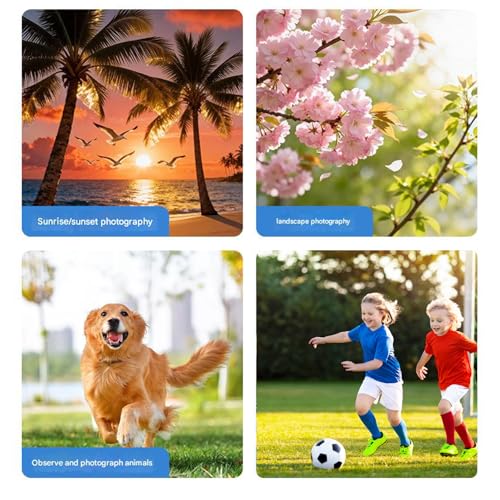 Objectif monoculaire compact grossissement 22x pour smartphone
