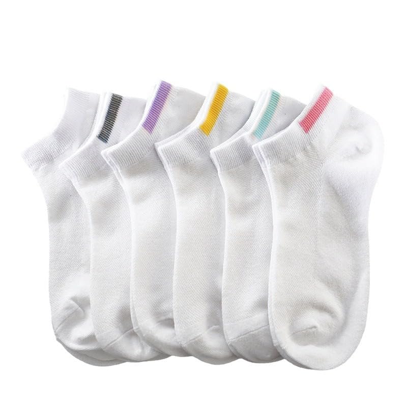 6 pairs of sports socks, soft and lightweight low-cut socks