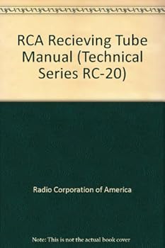 Paperback RCA Recieving Tube Manual (Technical Series RC-20) Book