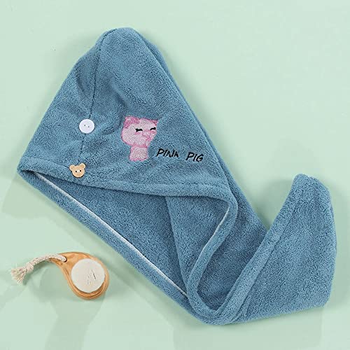 Bonnet de douche serviette séchage rapide pour routine bien-être - 5