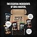 Spice Rack Co. BBQ Seasonings And Rubs - Smoking & Grilling Spices and Seasonings Sets, Grilling Accessories & Smoker Accessories, Valentines Day Gifts For Him, Mens Valentines Gifts For Men (5 Pack)