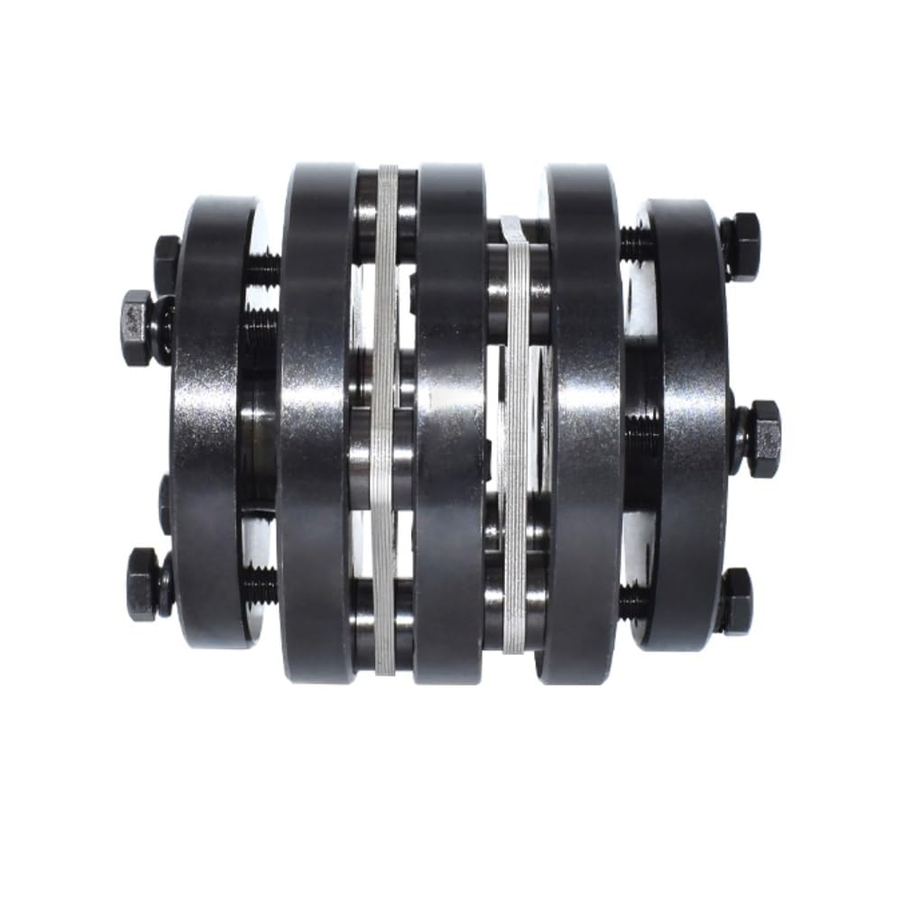 Connecteur Flexible 1pc Accouplement à manchon d'expansion à double diaphragme en acier D56L80 Accouplement à couple à diaphragme de précision à haute rigidité Serrage Extension(18X24mm)