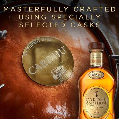Cardhu Gold Reserve Single Malt Scotch Whisky, 40 % vol, 70 cl, Scotch Whisky, Noten von Bratapfel und Toffee...