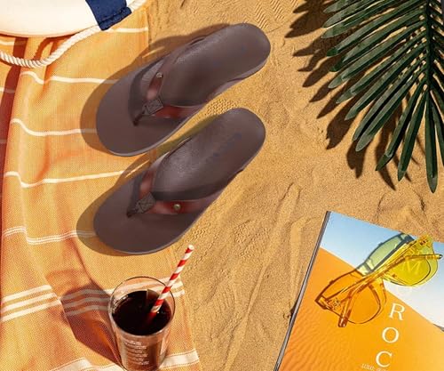 ONCAI Womens Flip Flops For Women Comfortable Strap Yoga Mat Non-Slip Women's Thong Sandal Casual Summer Beach Slippers With Arch Support3