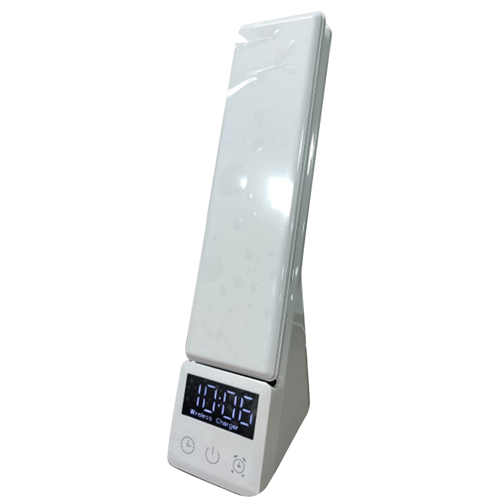 Lampada da Scrivania a LED Lampada da Tavolo Pieghevole da 3 Pollici con Attacco Rapido per Ufficio e Camera da Letto (WHITE)