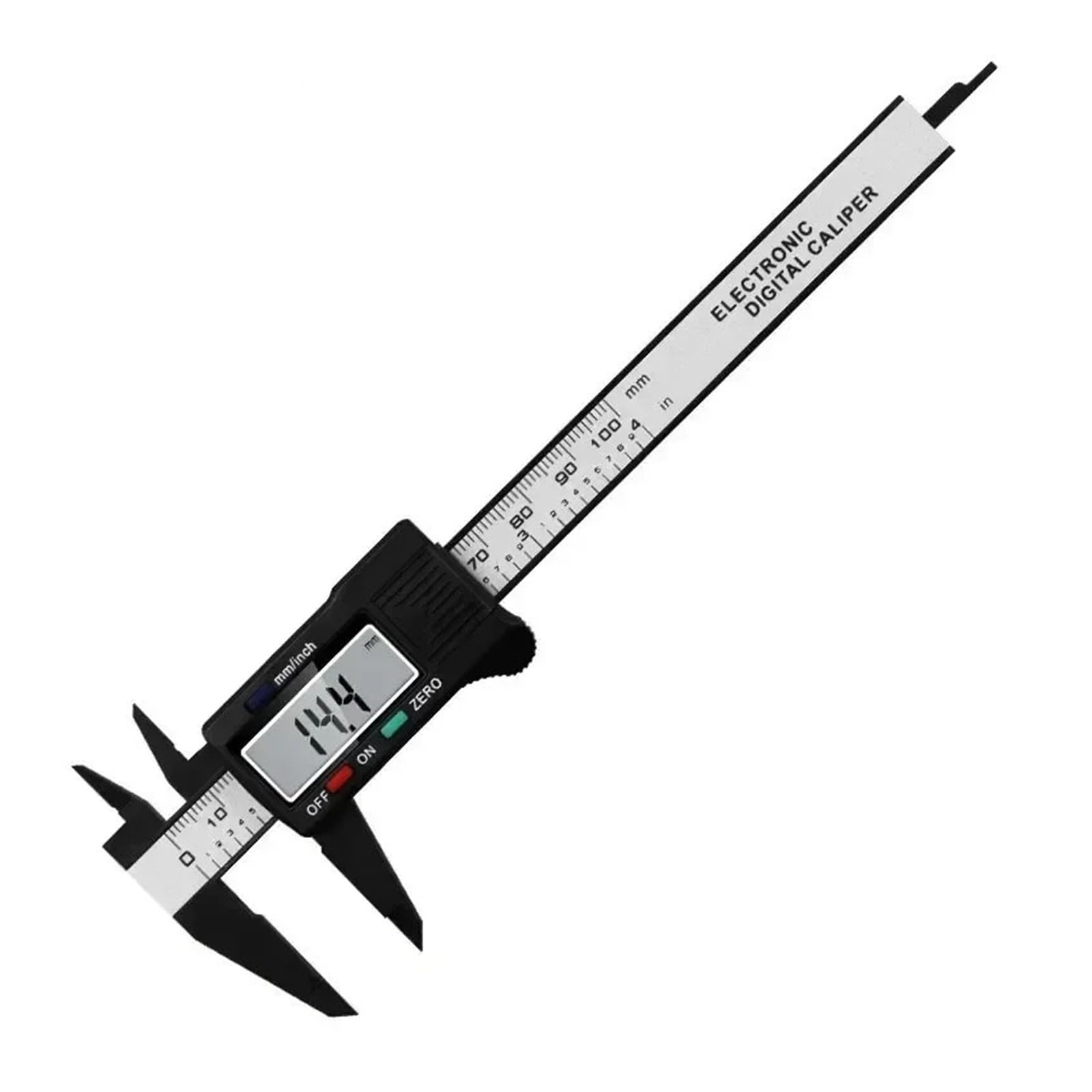 Bdayek One Color Vernier Calipers Digital Caliper Tools Student Vernier Ruler Measuring Gauging Measurement Analysis Instruments(0-100)