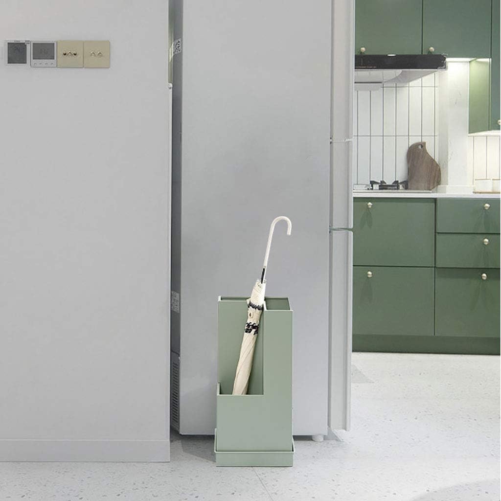 Indoor Outdoor Umbrella Stand, Stainless Steel Umbrella Holder with Drip Tray, Stylish nizer for Canes, Perfect Office Decor, and Functional Design.