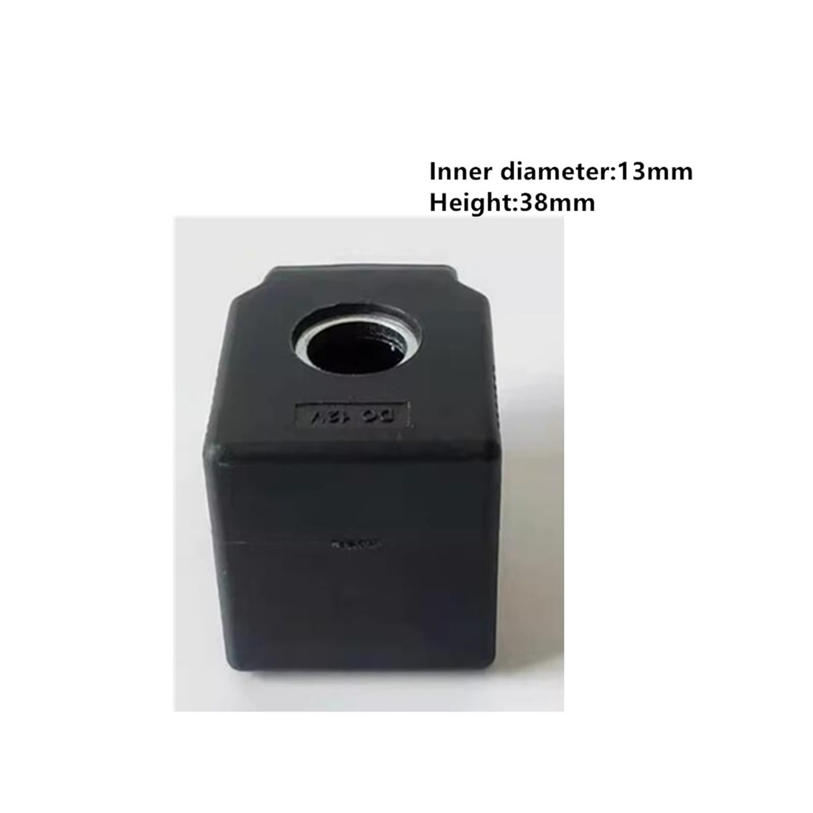 1 szt. Hydrauliczny zawór elektromagnetyczny cewka otworu wewnętrznego 13 mm wysokość 38 mm AC220V DC12V DC24V (220V)