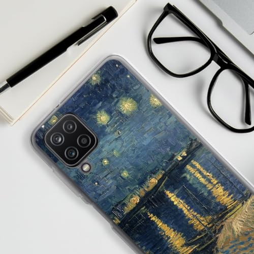Coque silicone Samsung A12 impression art Van Gogh durable - 4