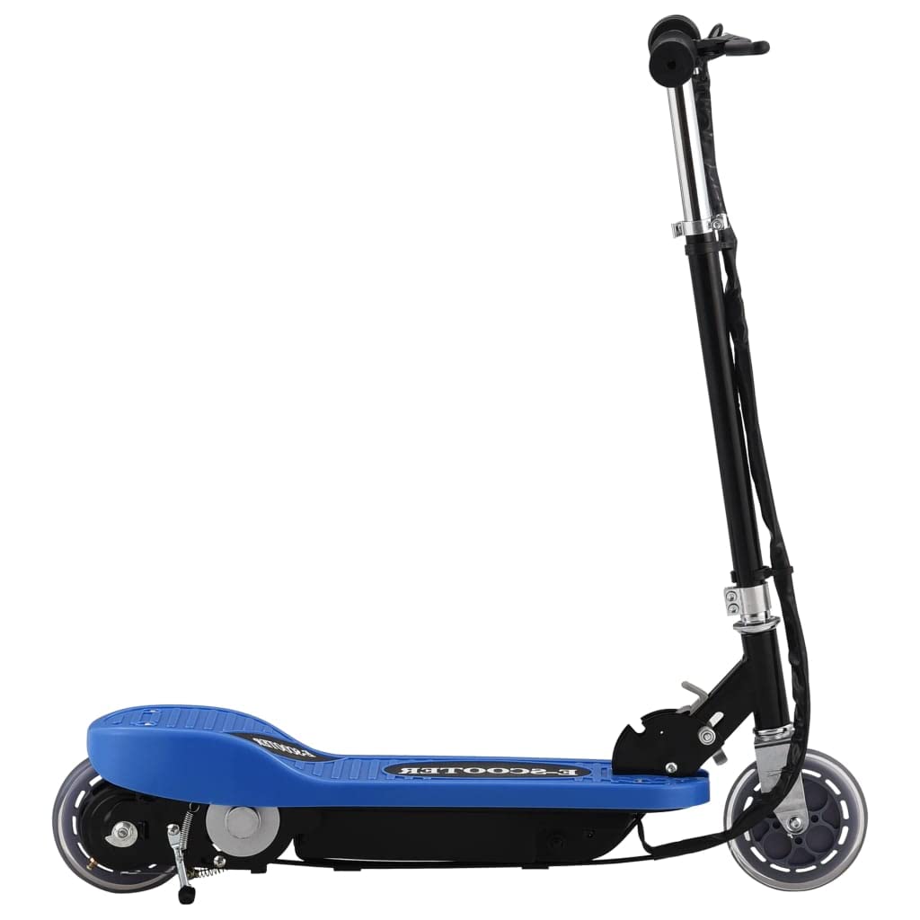 Trottinette électrique pour enfants à partir de 6 ans, 120 W, pliable, jusqu'à 12 km/h, charge maximale de 50 kg, rouge