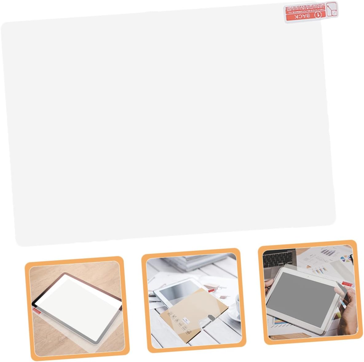 Kisangel Tempered Glass Screen Protector for Gen 2021 5pcs High Definition Anti-fingerprint E-reader Screen Film for Ebook Readers