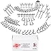 MADD TOOLS Extra Thick 1/4'' J Hooks For Pegboard 60 Pcs | 1/4'' pegboard attachments | Peg Board Accessories That Don't Fall Out Of The Board