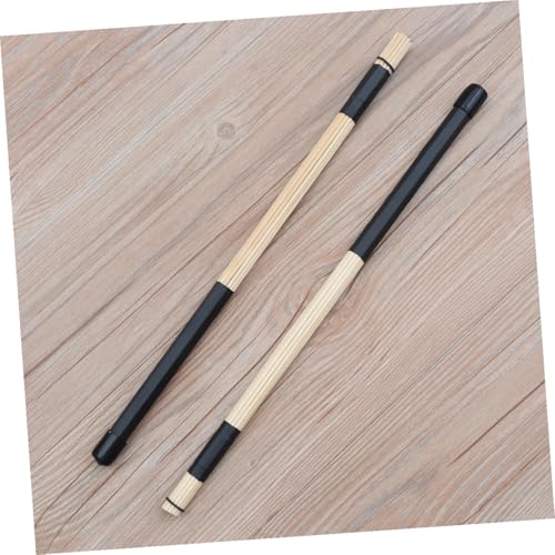 Baquetas de Bambú FAVOMOTO para Jazz y Música Folk, Livianas, Color Negro, para Instrumentos de Percusión, Rendimiento Acústico miniatura 4