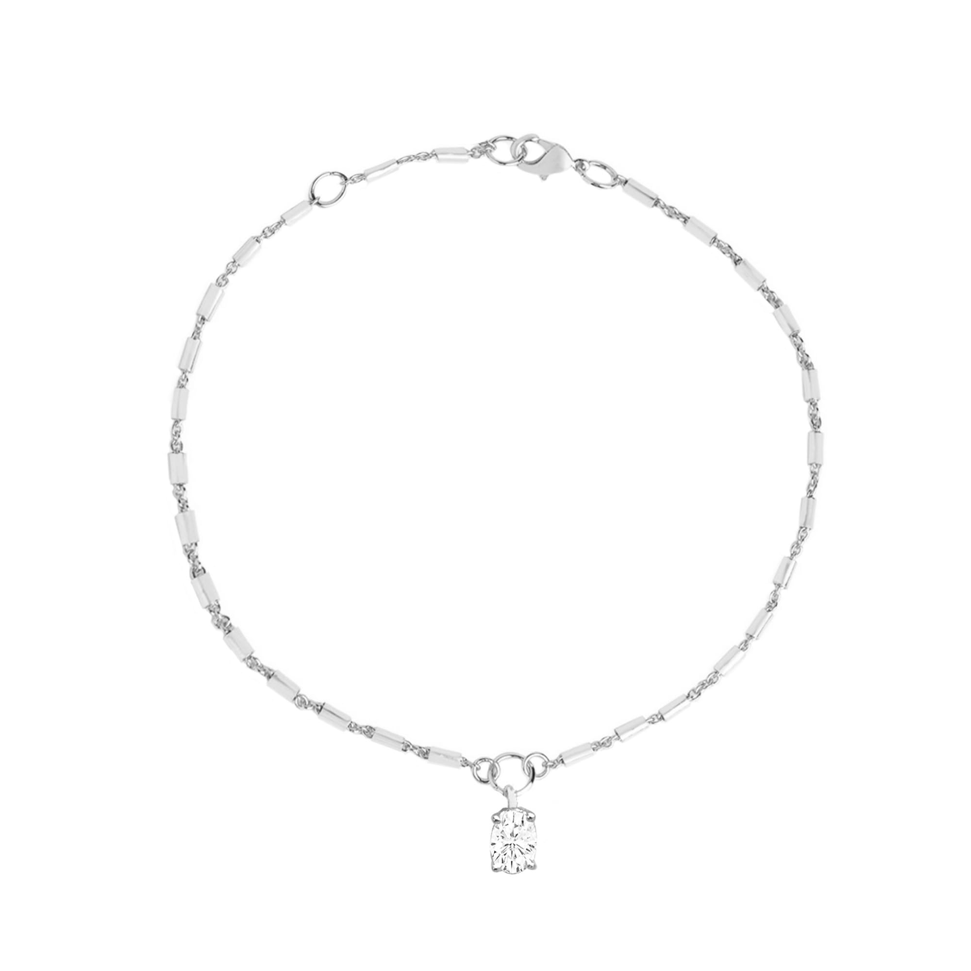 MINUTIAE Silver-Plated Motif Chain Anklet for Womens & Girls_MNT0391OD_S (B0D47WLBBZ) Amazon Price History, Amazon Price Tracker