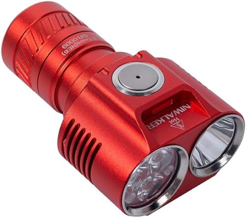 Miniatura 8 de Niwalker ET Mini V2S - Linterna UV de 365 nm linterna magnética de mano con tapa trasera linterna recargable tipo C atenuación de 2100 lúmenes EDC